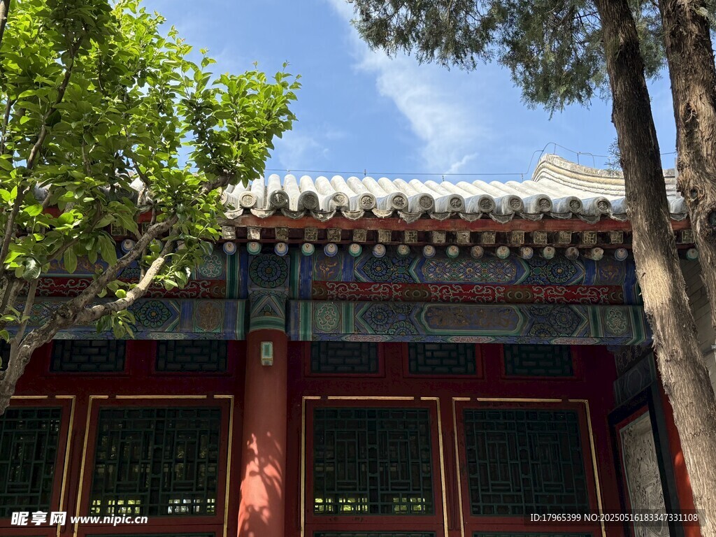 中式古建筑一角