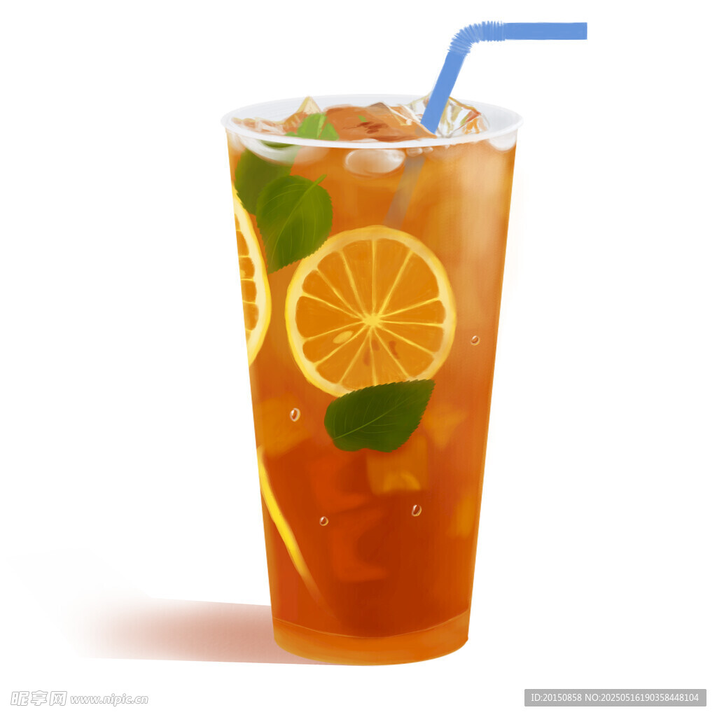 冰爽柠檬薄荷茶