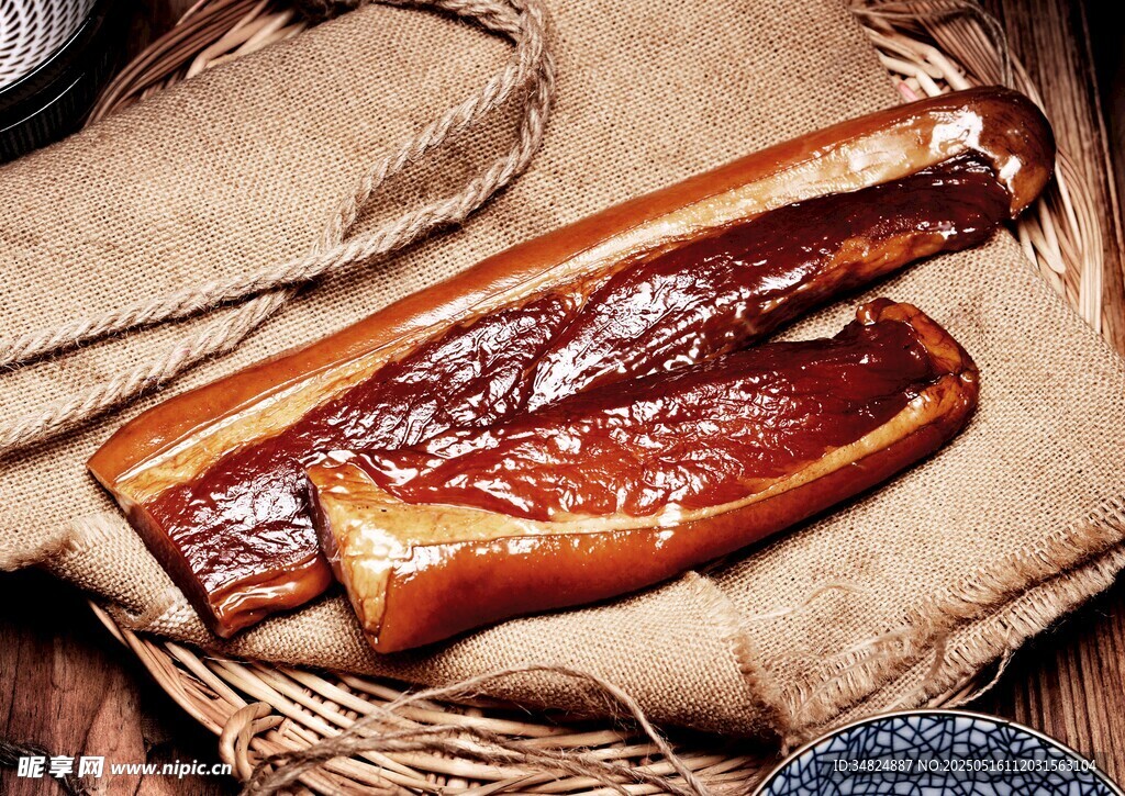 美味诱人的传统腌制腊肉