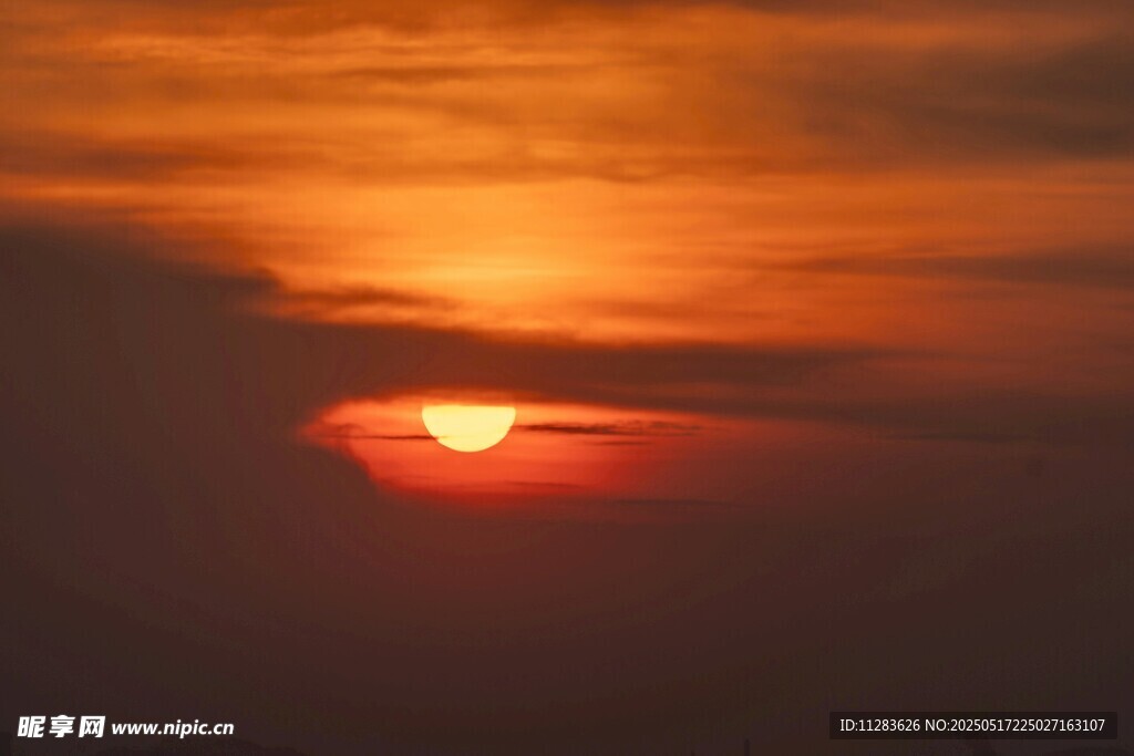 夕阳西下美景