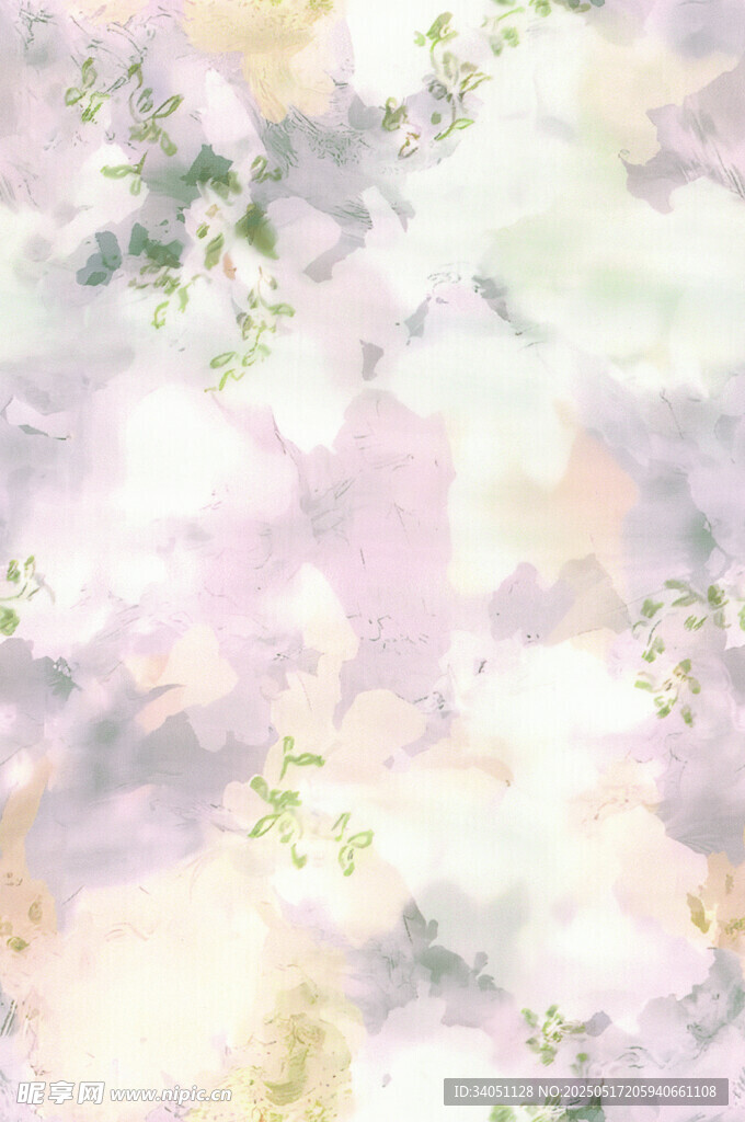 梦幻花卉背景图