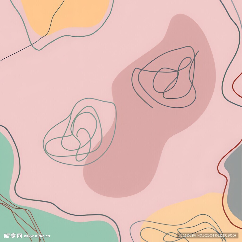 抽象几何图案背景图