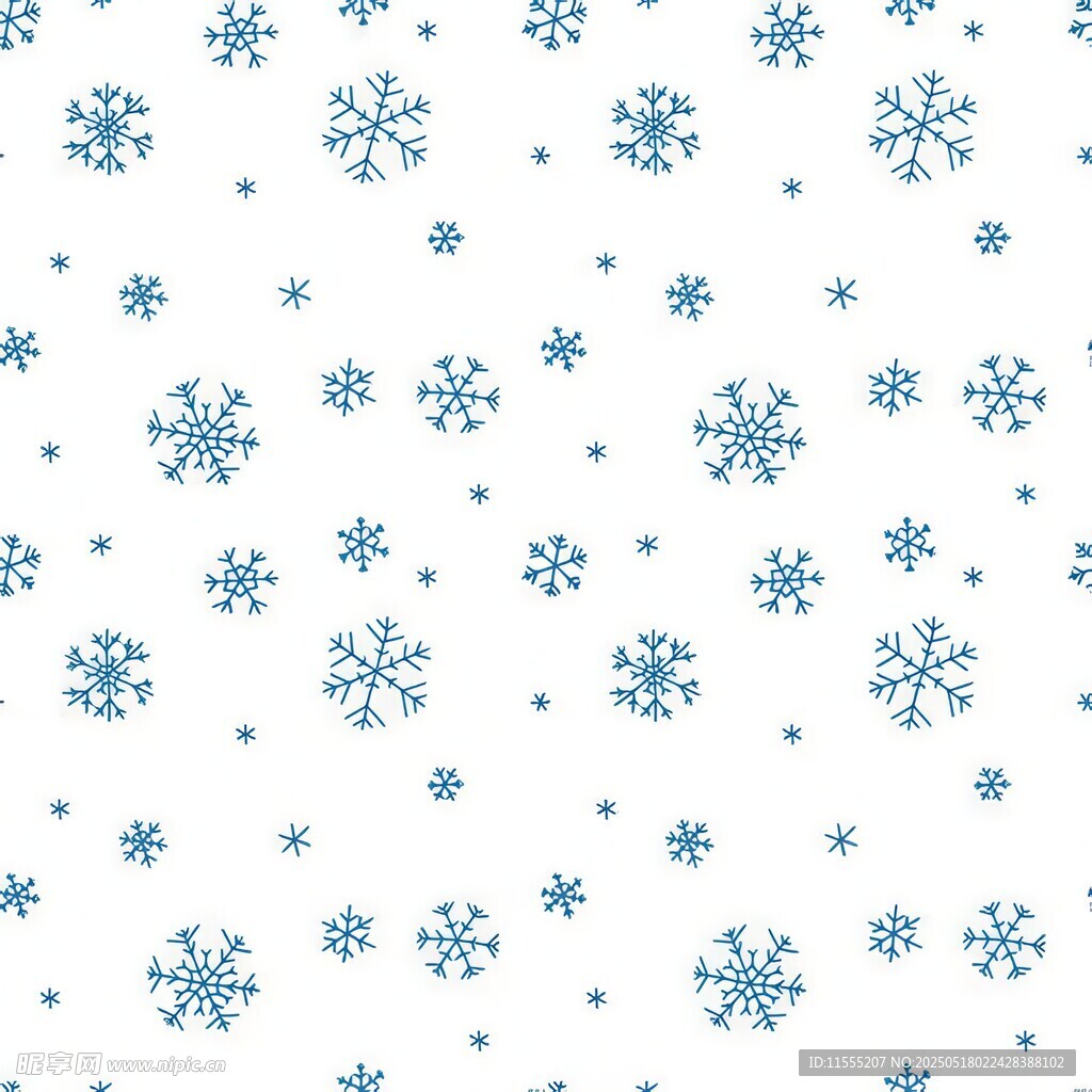 雪花图案背景纹理设计
