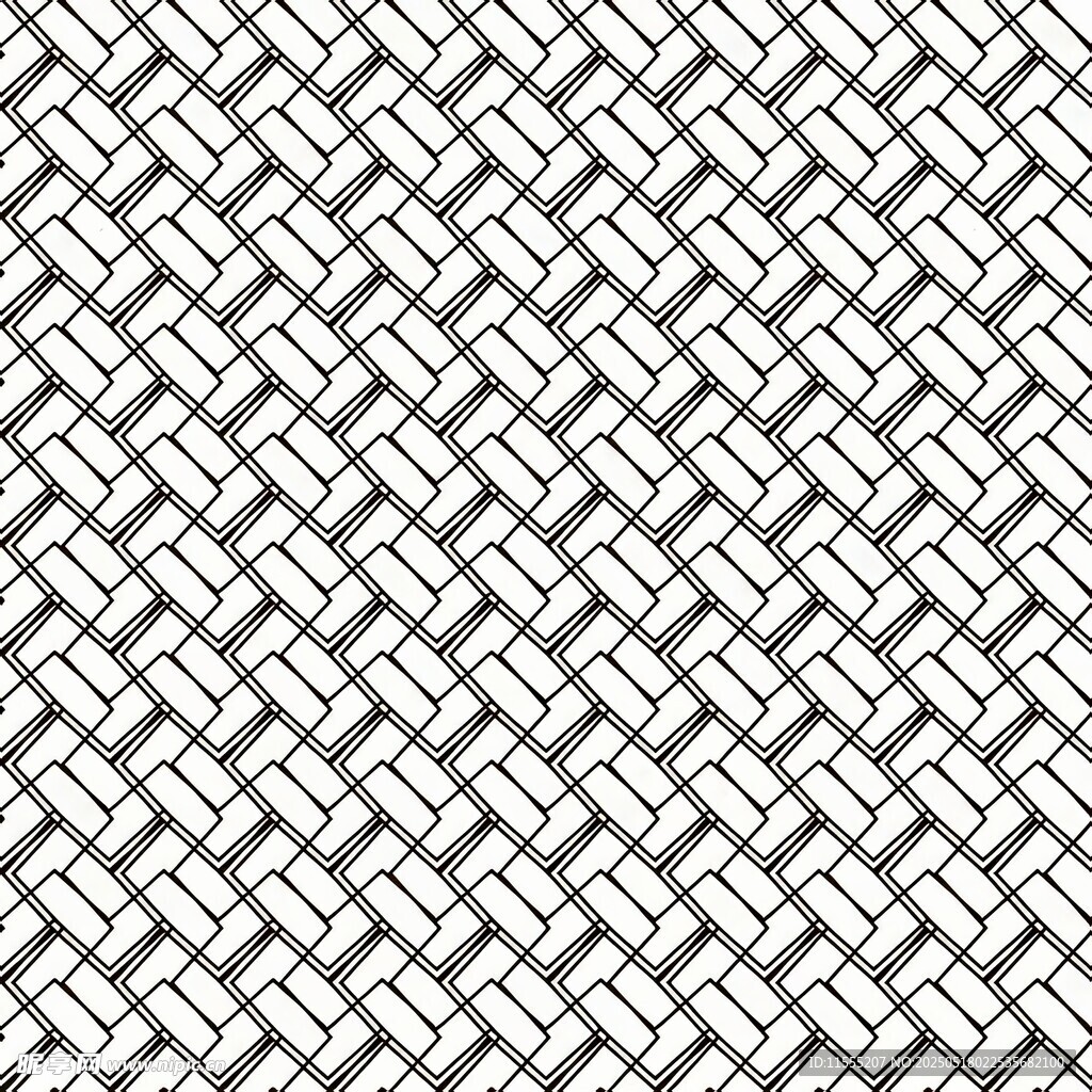 黑白几何条纹图案背景