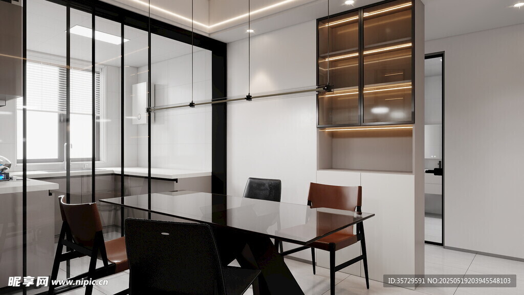 现代简约风客厅室内设计