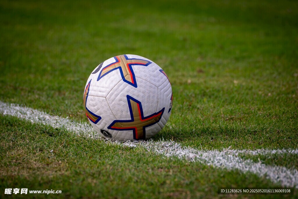 绿茵场上的足球