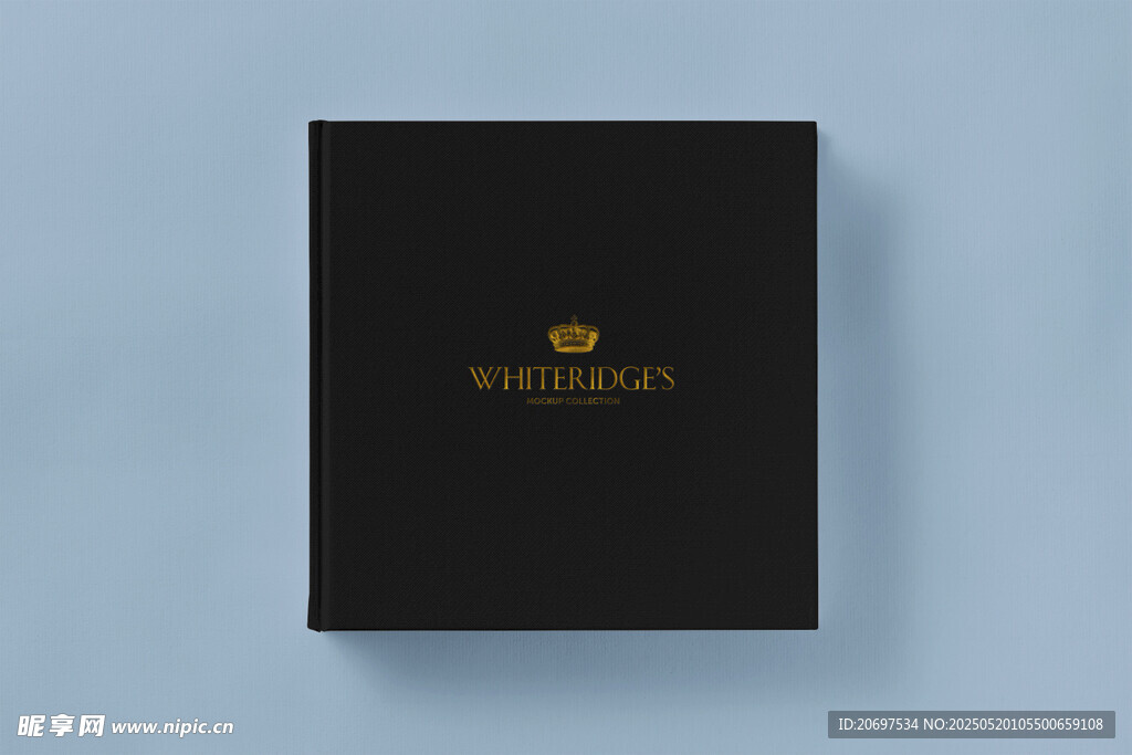 方形画册封面样机