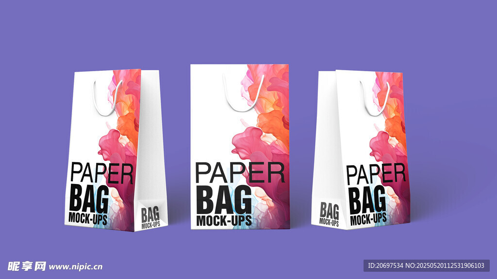 购物纸袋样机