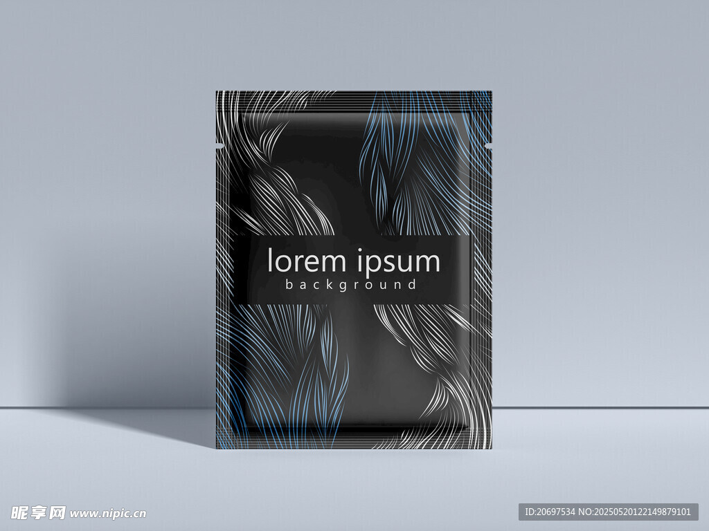 面膜包装袋样机