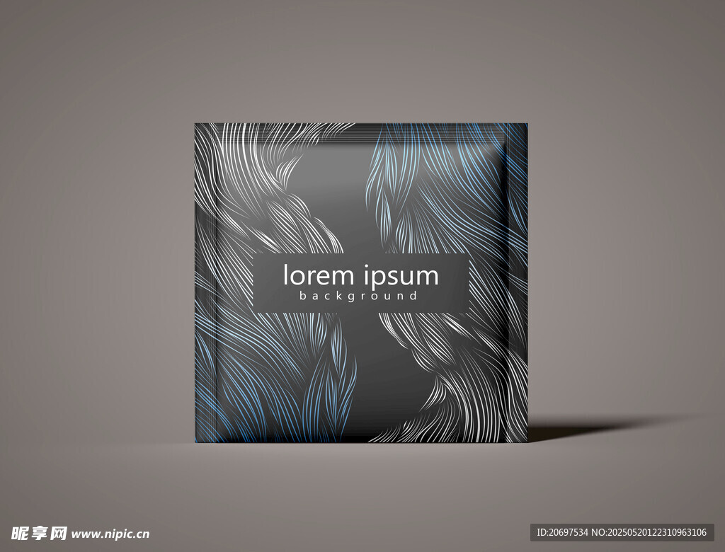 面膜包装袋样机