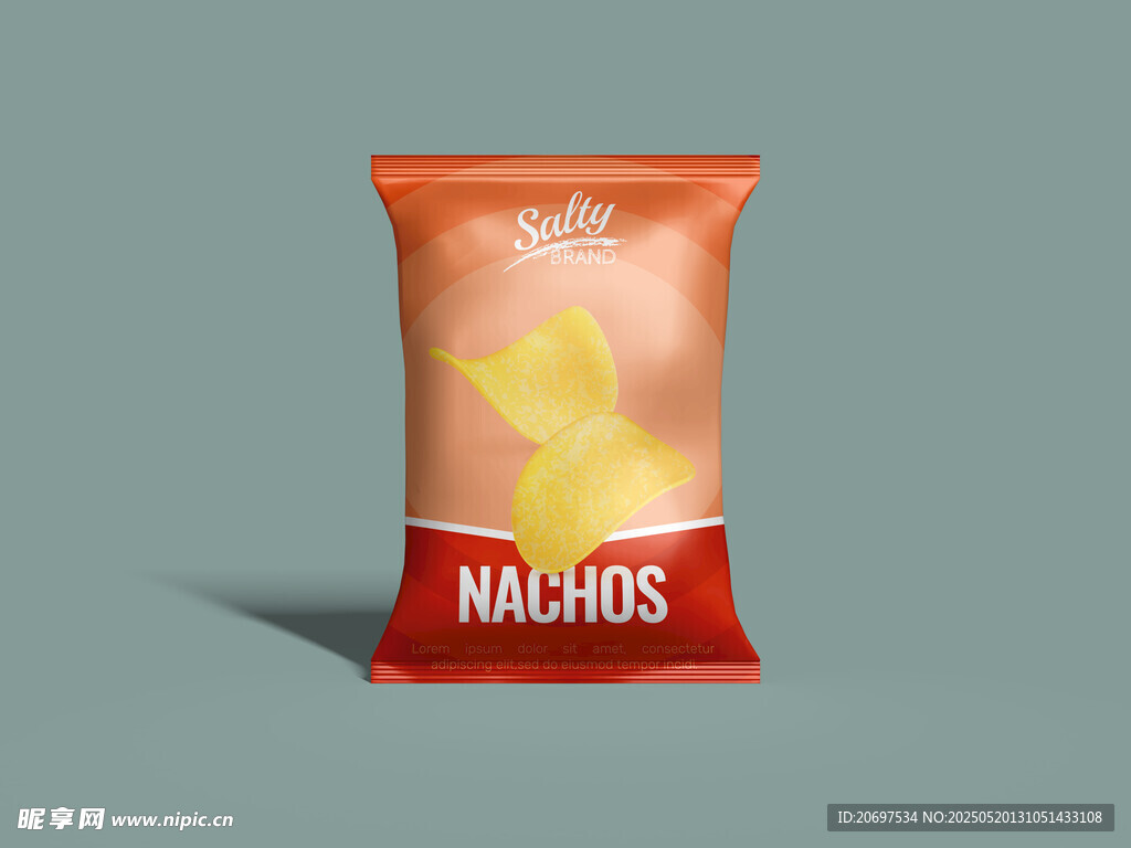 休闲食品包装袋样机