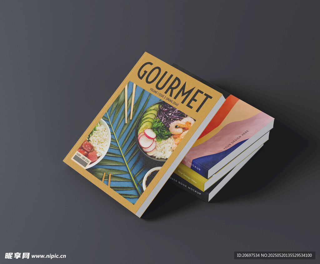 书籍封面样机