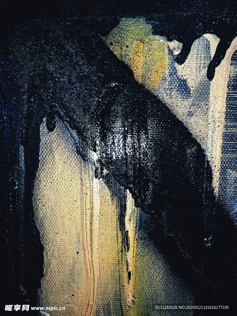 抽象艺术风格的色彩画作