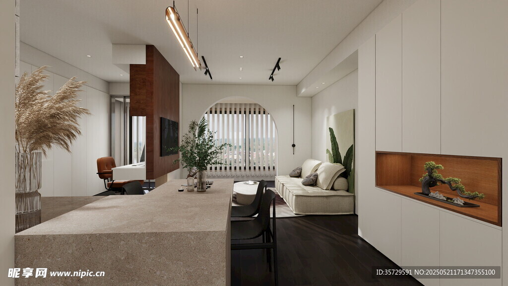 现代简约风格客厅室内设计