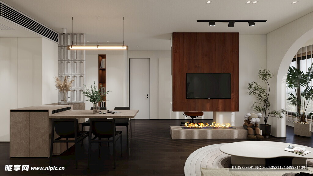 现代简约风格客厅室内设计