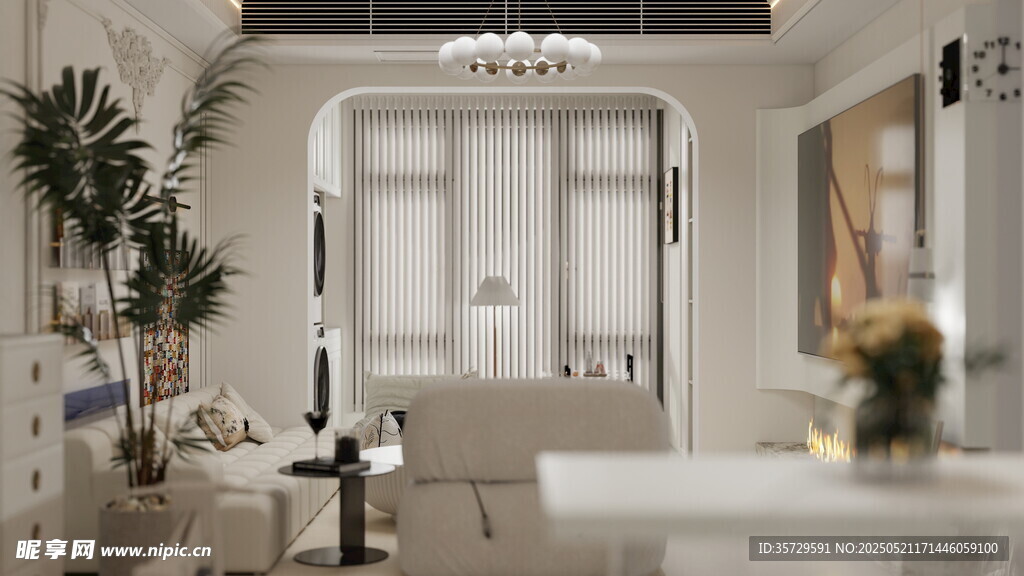 简约温馨的室内家居场景