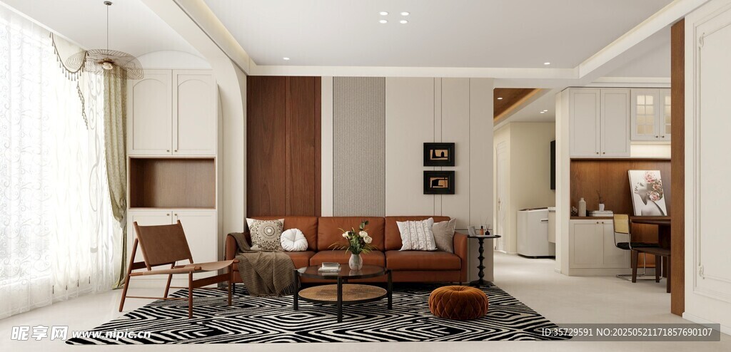 现代简约风格客厅空间