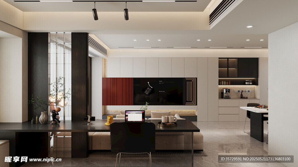 现代简约风格客厅空间