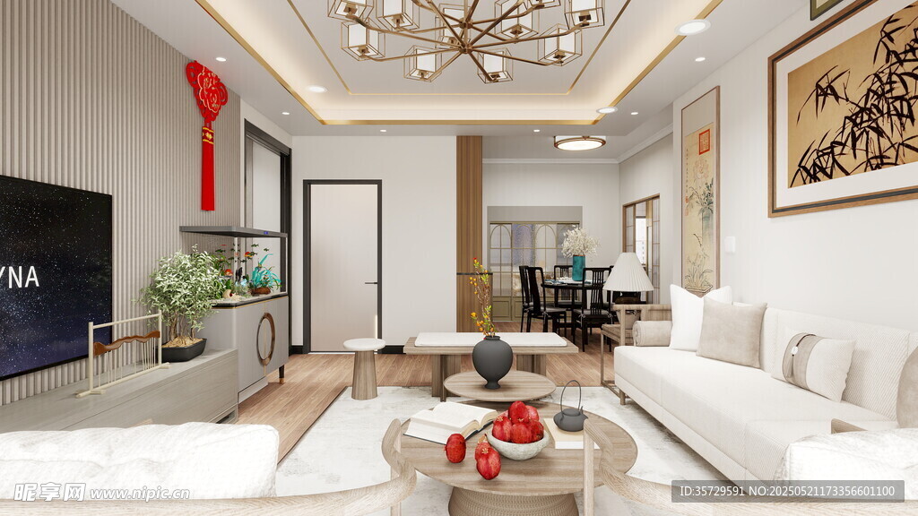 现代简约风客厅优雅空间