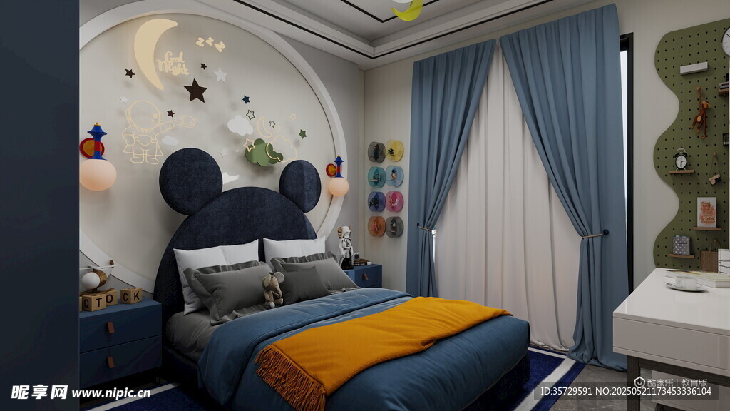 童趣儿童房 梦幻温馨空间