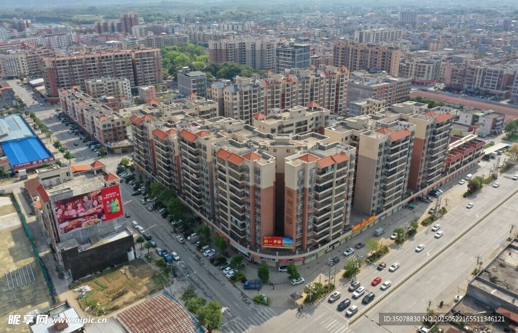 英德浛洸住宅区俯瞰景象