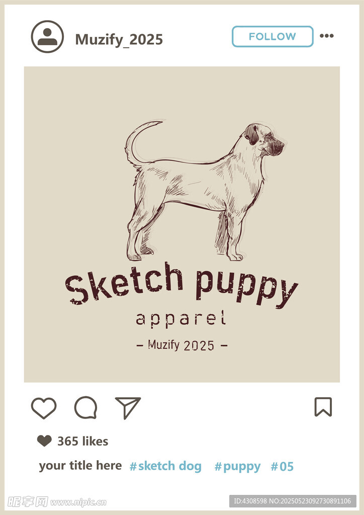 波音达猎犬 手绘稿