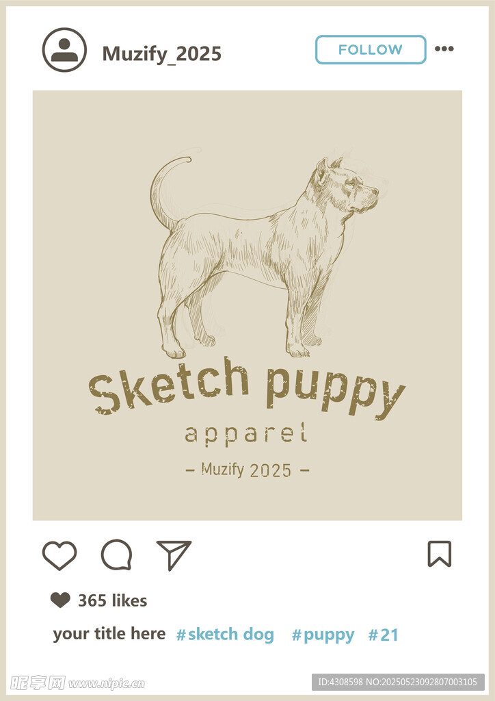 罗得西亚脊背犬 手绘稿