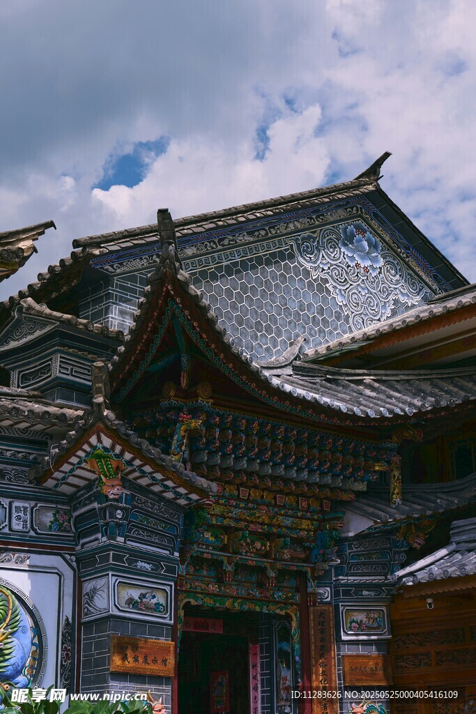 古雅中式传统建筑风貌