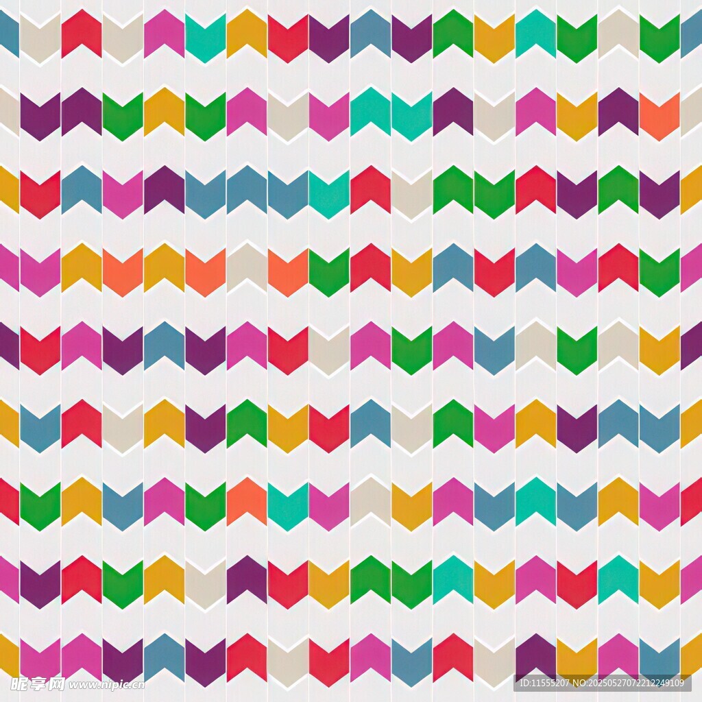 多彩波浪图案背景纹理