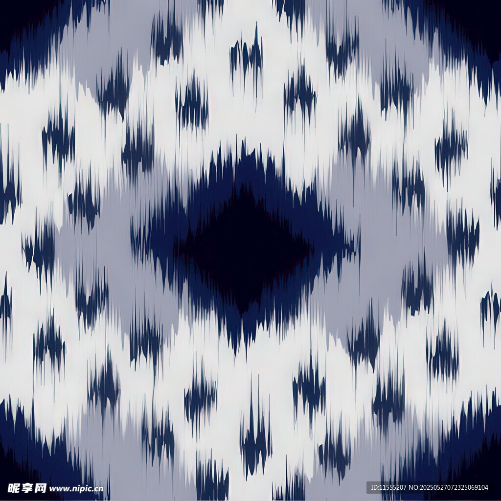 蓝白几何图案纹理