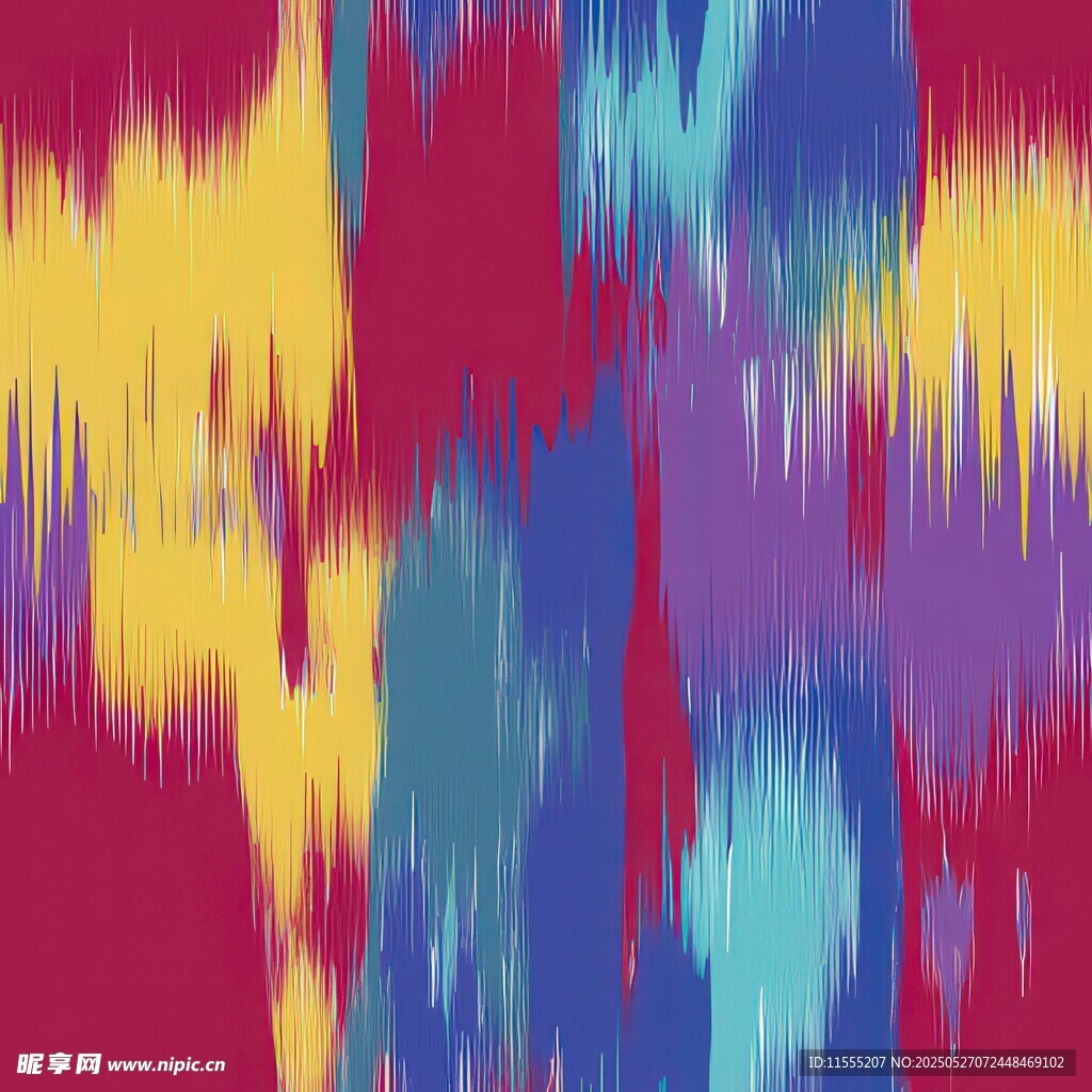多彩抽象扎染风格图案