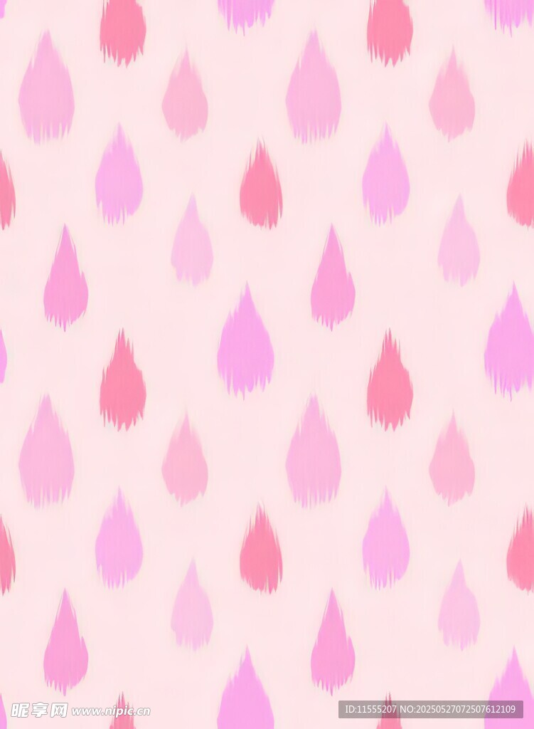 粉色水滴图案背景纹理