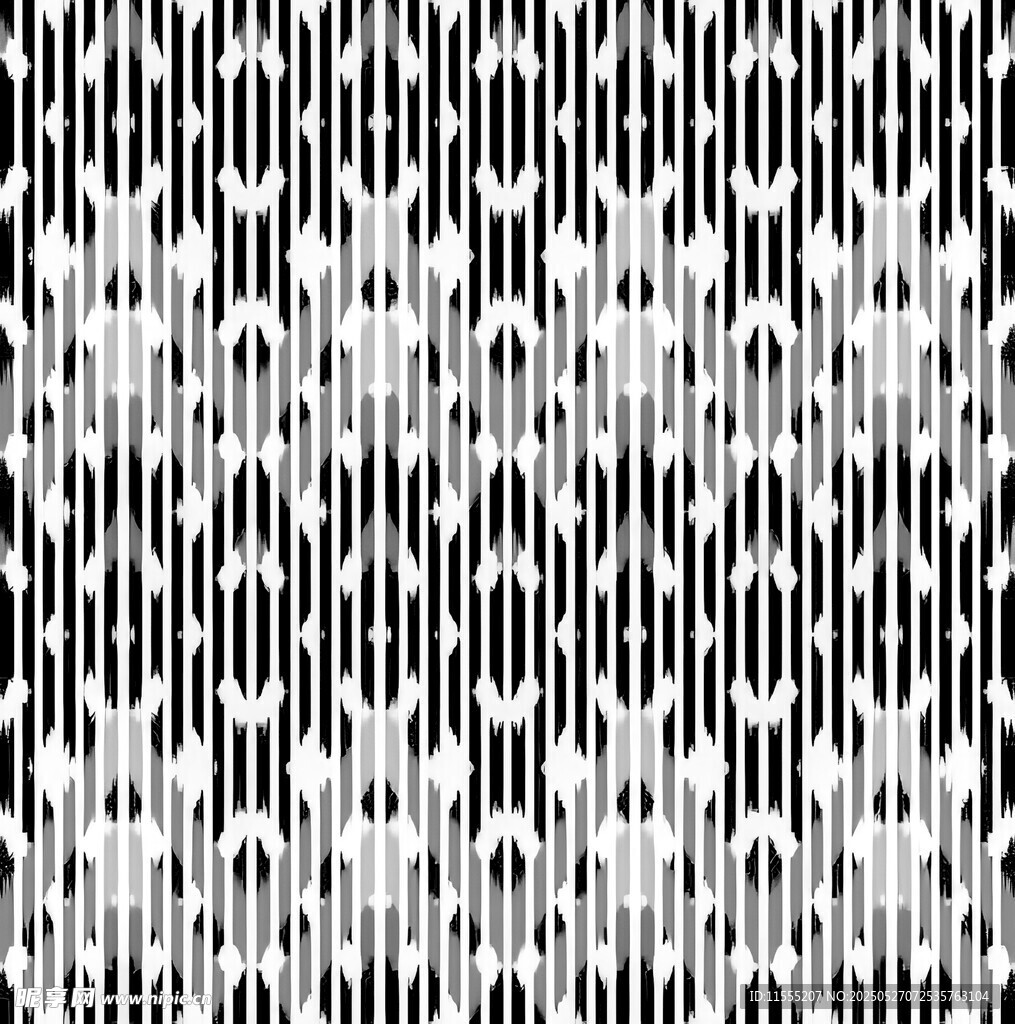 黑白几何图案纹理背景