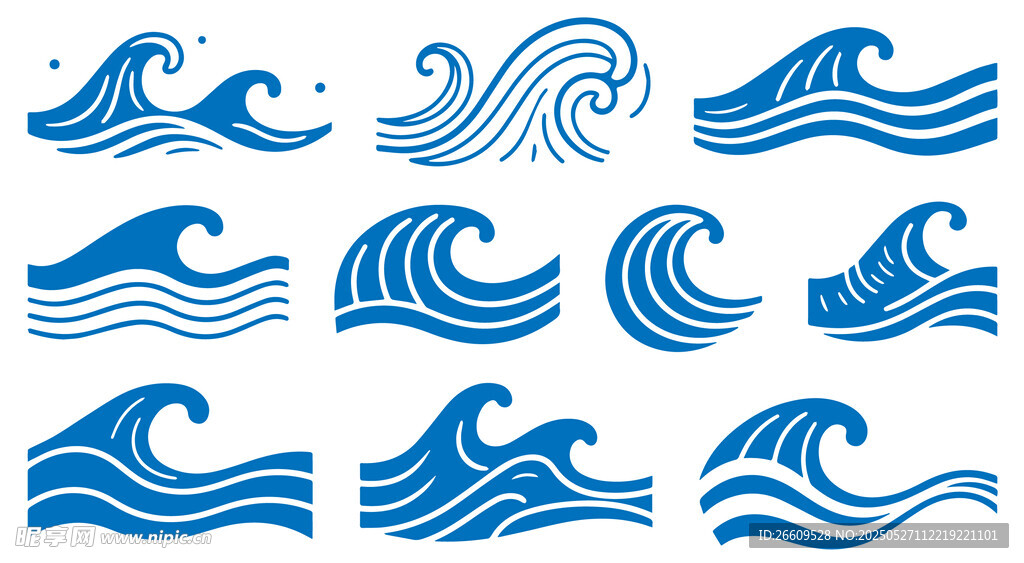 中式海浪