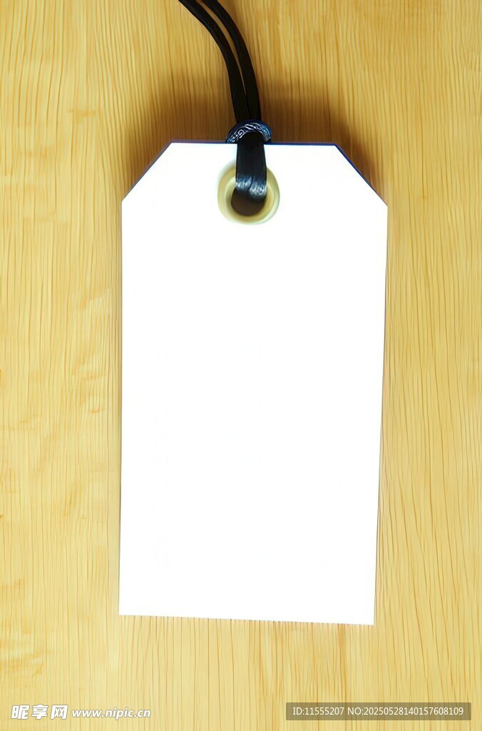 空白吊牌待填信息