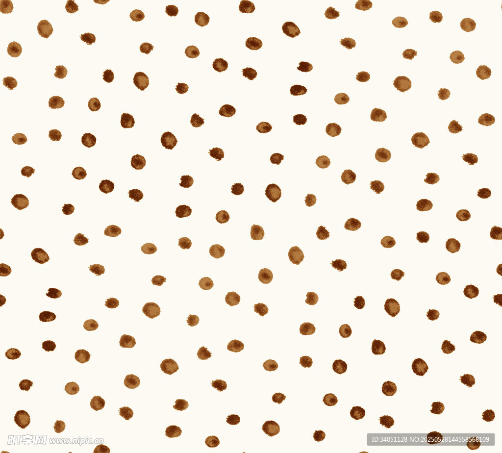 金色圆点简约背景图案