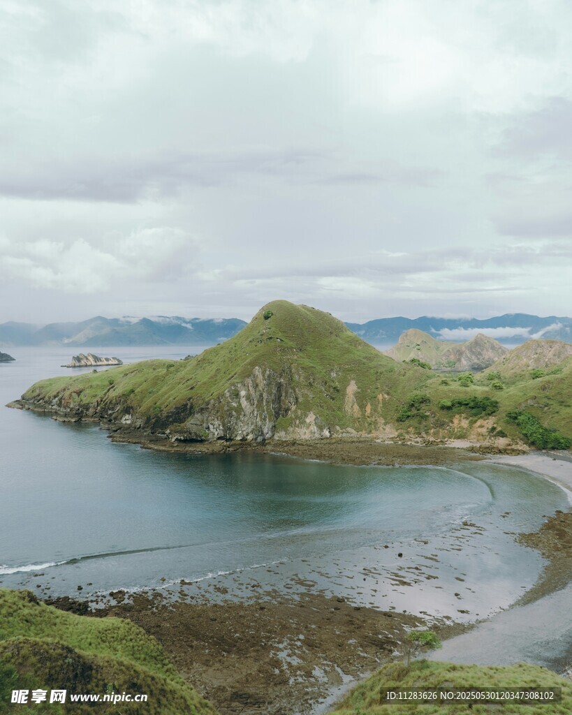 美丽海岛自然风光景色