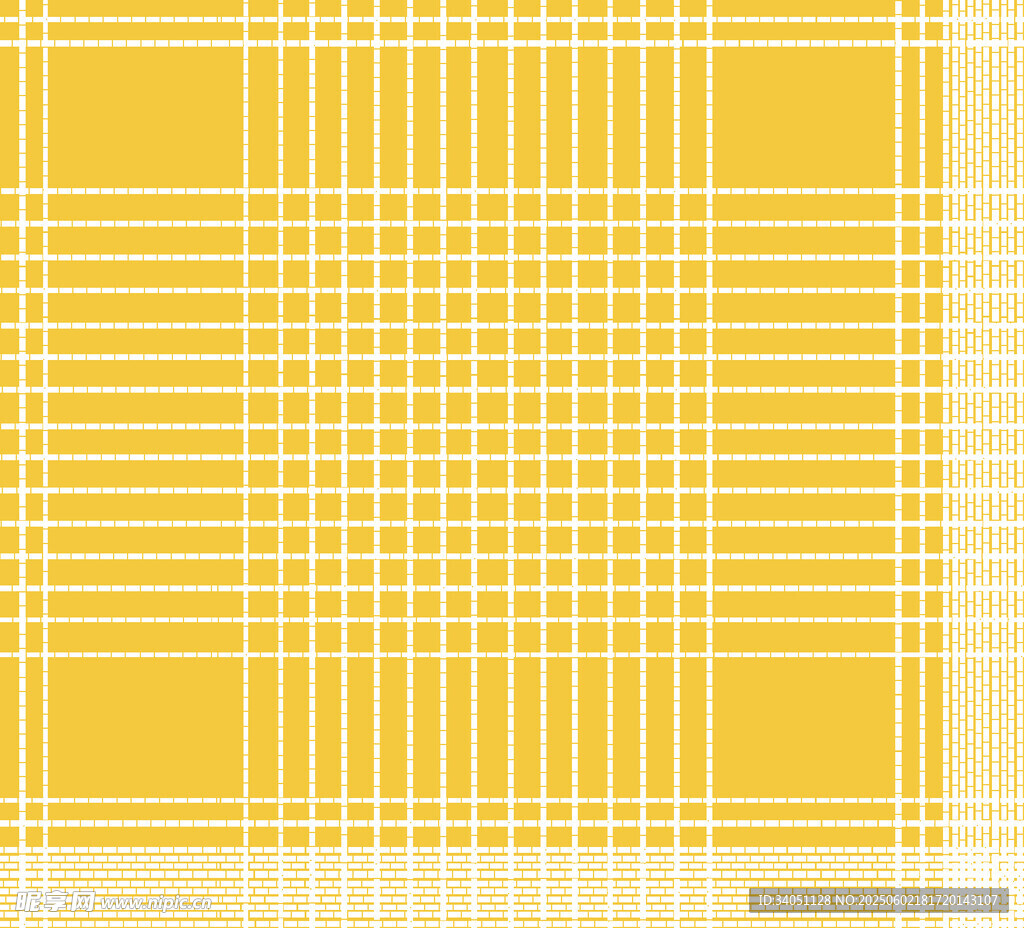 黄色格子纹理背景图案