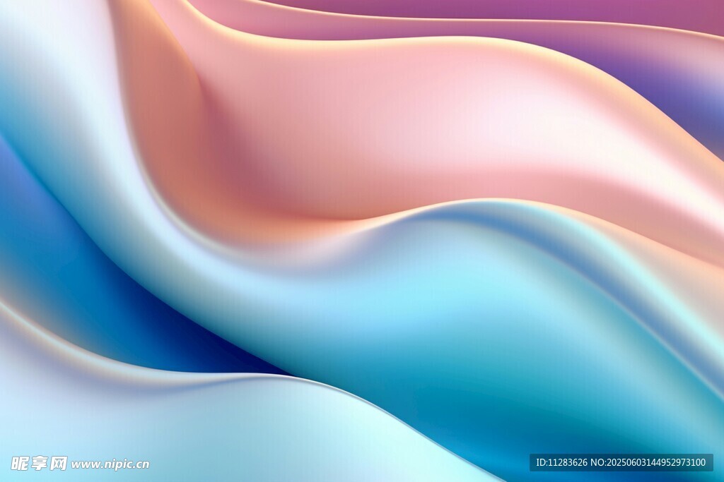 梦幻渐变流体纹理背景