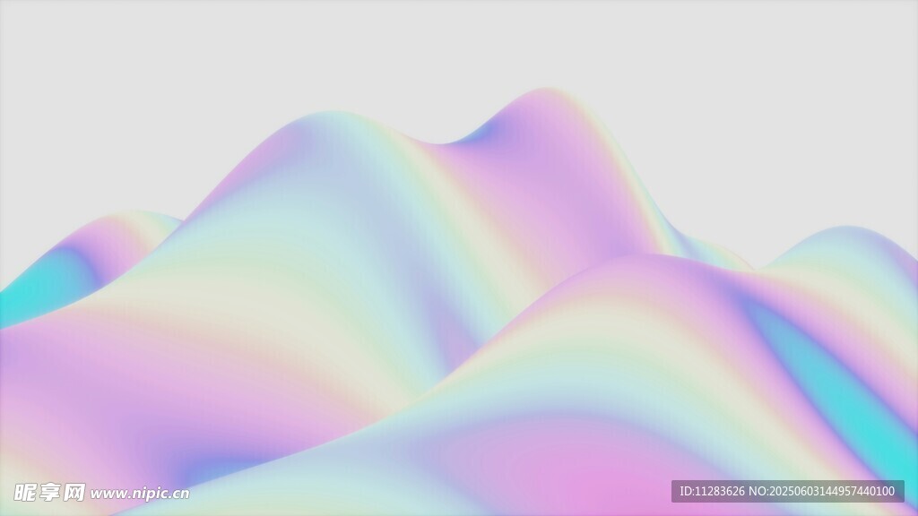 梦幻渐变流体艺术背景