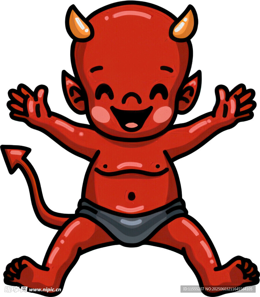 可爱小恶魔形象