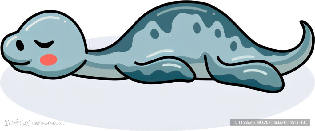 可爱卡通小海龟