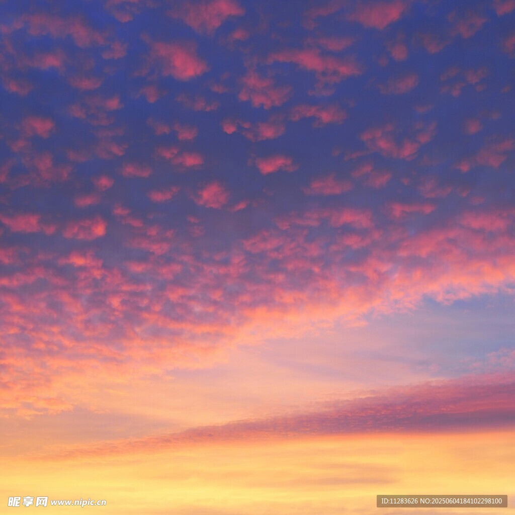 绚丽多彩的梦幻天空景色