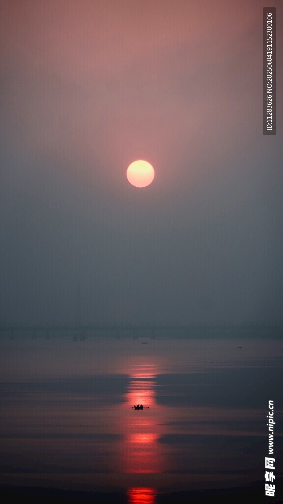 海上落日美景
