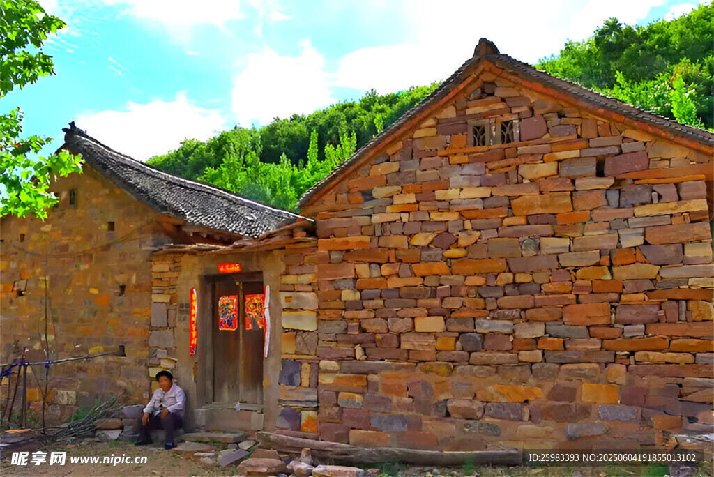 乡村石屋
