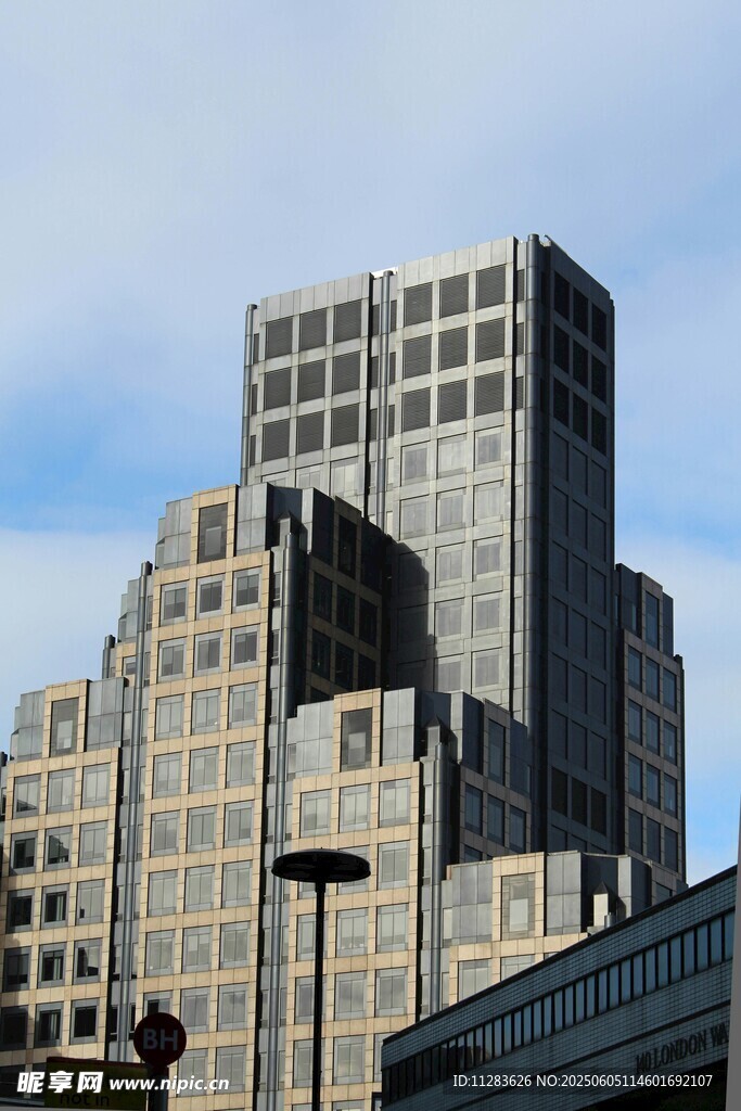 现代风格高楼建筑景观