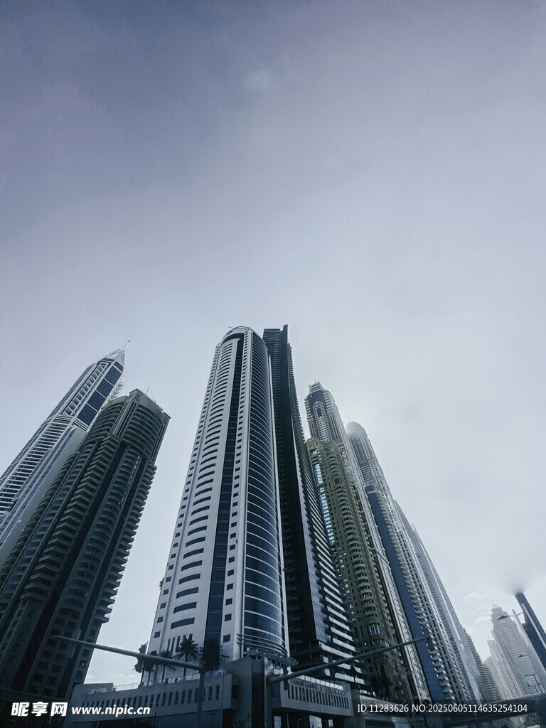 都市摩天大楼景观