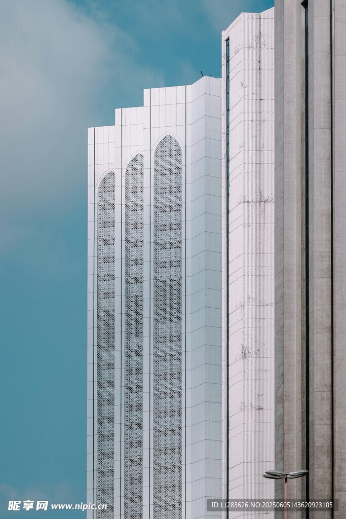 现代高楼大厦外观景致