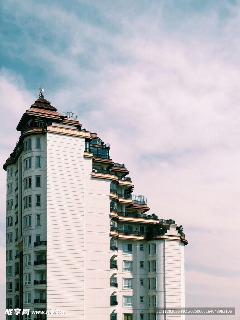 现代高层住宅建筑外观