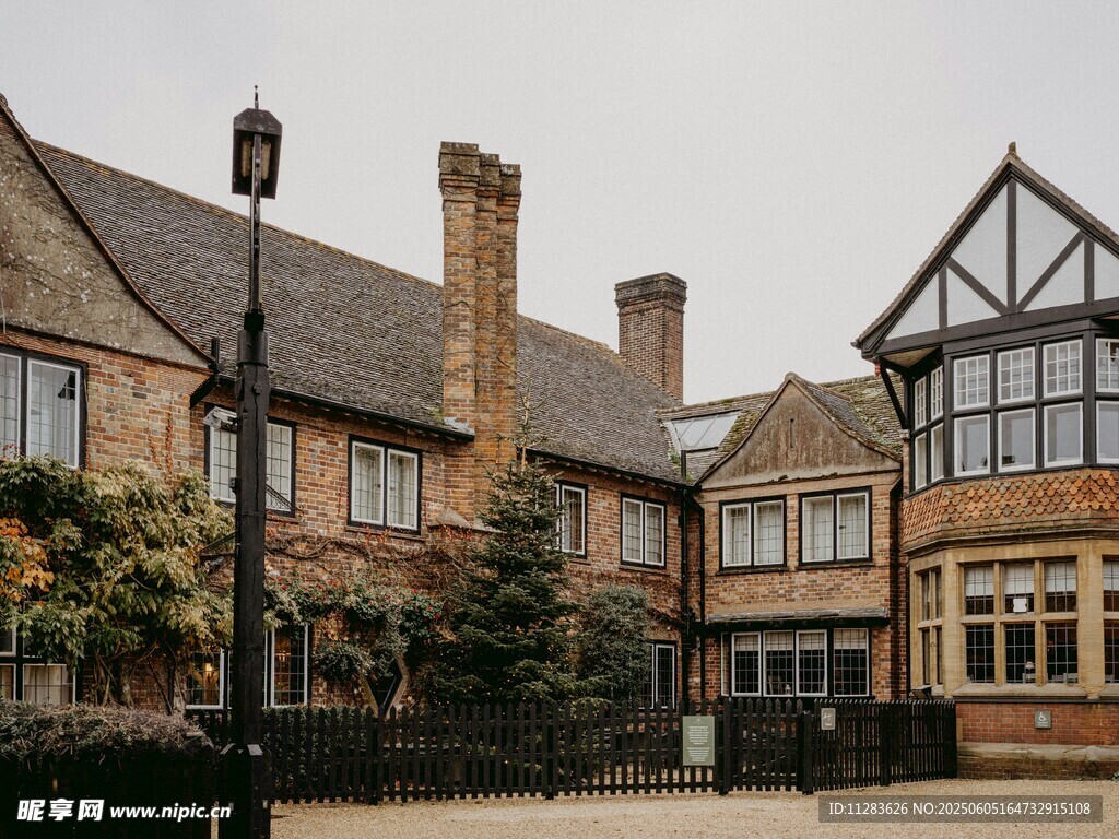 英式风格精美住宅建筑
